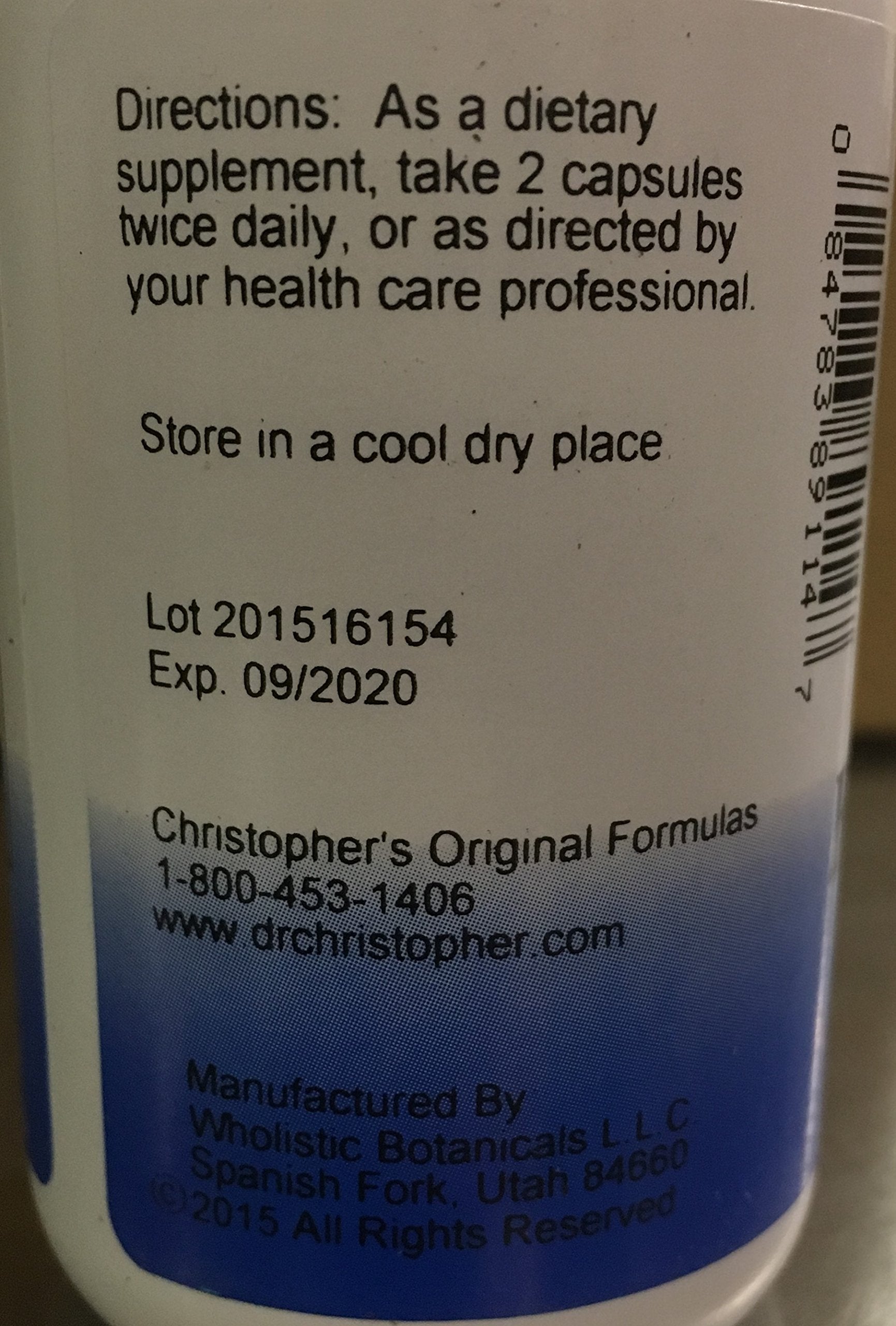 Christopher's Original Formulas Fematone capsules on a wooden tray suggest pure herbal vitality support
