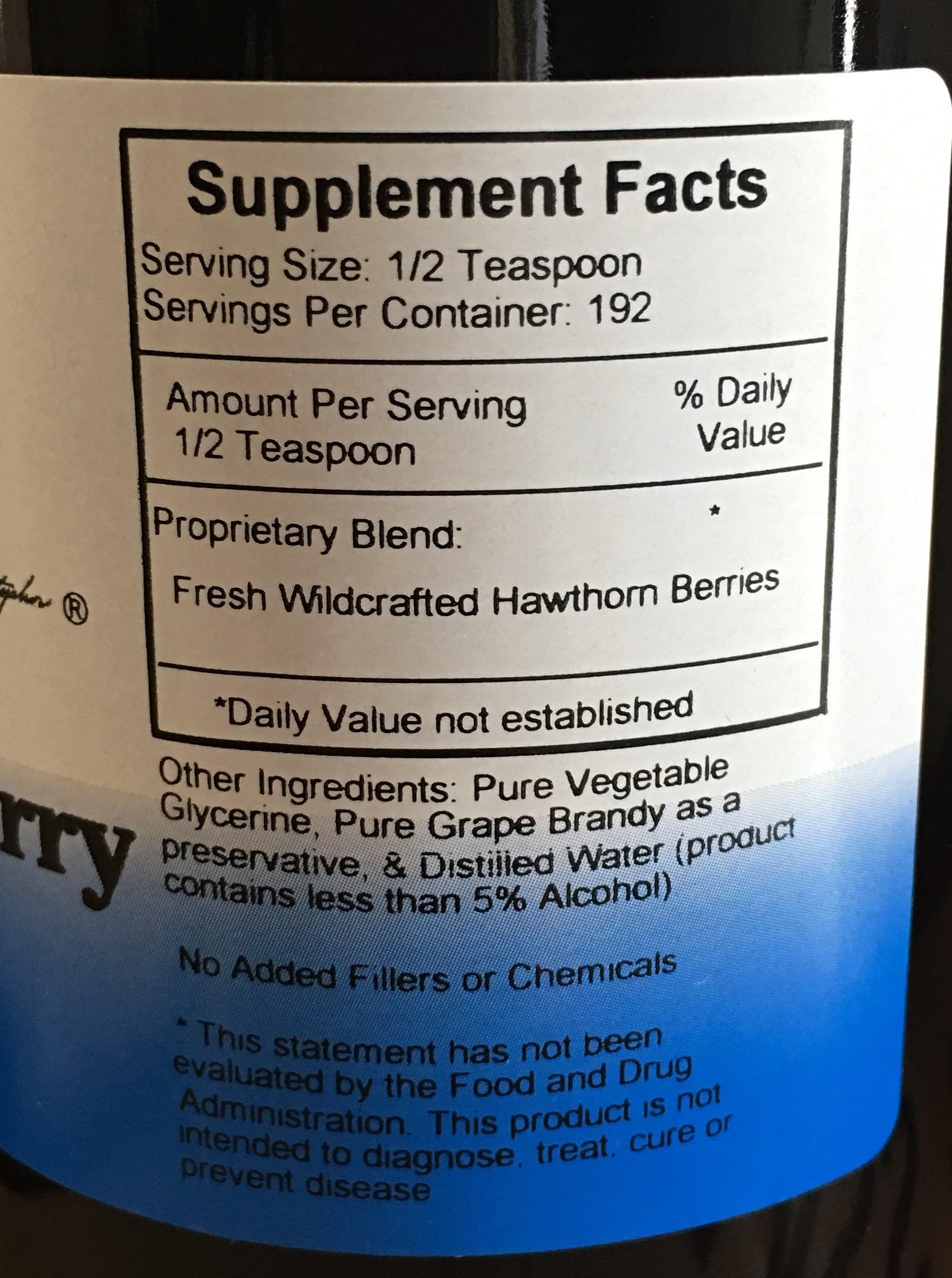 Christopher's Original Formulas Hawthorn Berries closeup showing natural ingredients
