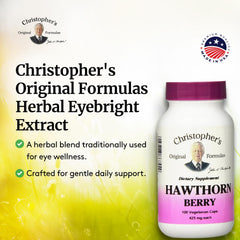Daily-use Hawthorn Berry capsules for easy routine integration.