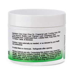 Christopher's Original Formulas herbal salve application on skin for soothing care.