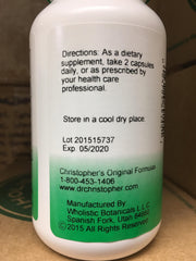Christopher's Original Formulas V-Vein packaging highlighting traditional herbal blend.