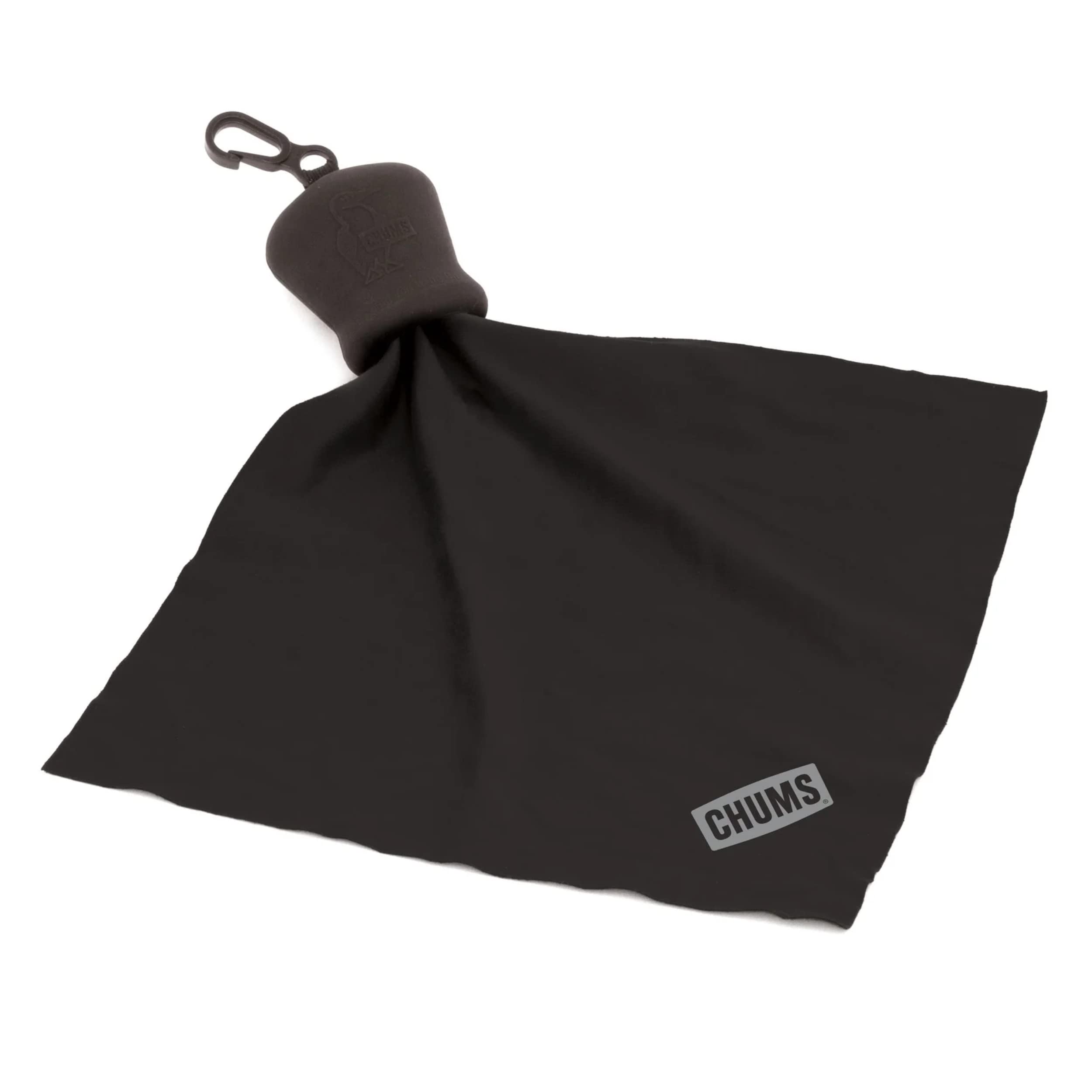 Chums Pouch Microfiber Cloth inside silicone pouch protects from dirt and moisture
