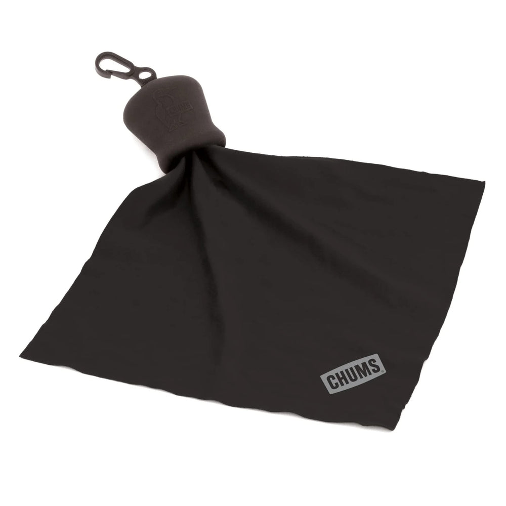 Chums Pouch Microfiber Cloth inside silicone pouch protects from dirt and moisture