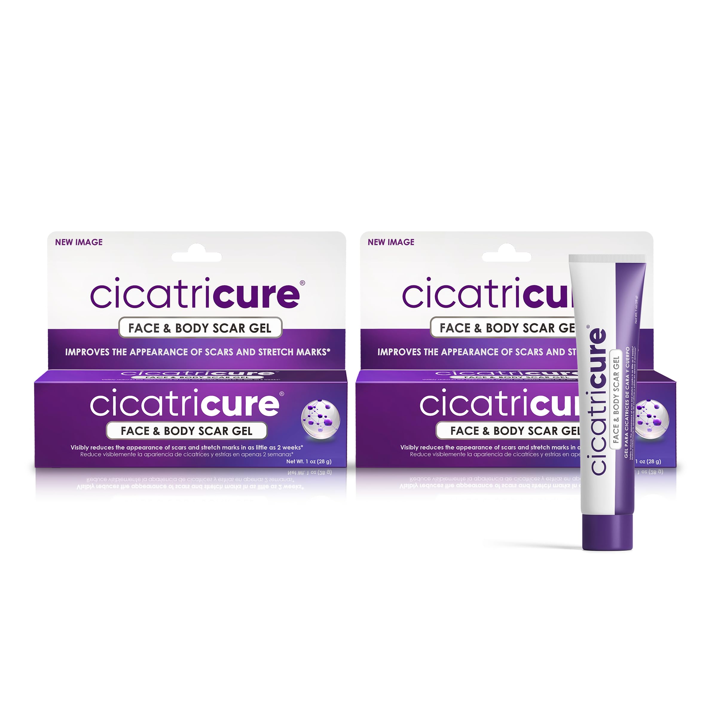 Cicatricure Advanced Scar Gel bottle for daily scar care