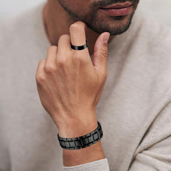 Sizing tool included with Cigmag bracelet for easy one-minute adjustments