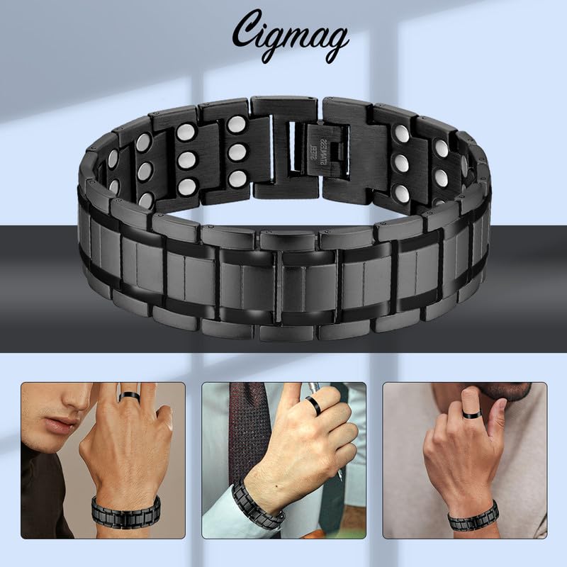 Gift-ready Cigmag 3X bracelet in premium gift box
