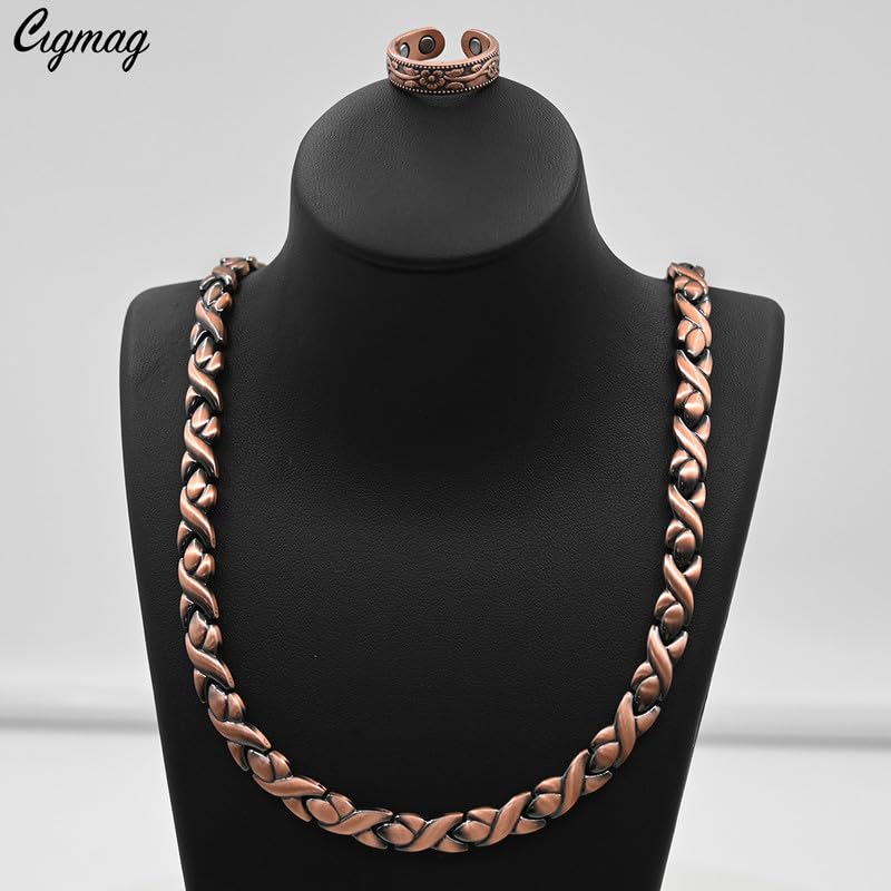 Cigmag copper necklace present-box showcases premium gifting packaging.