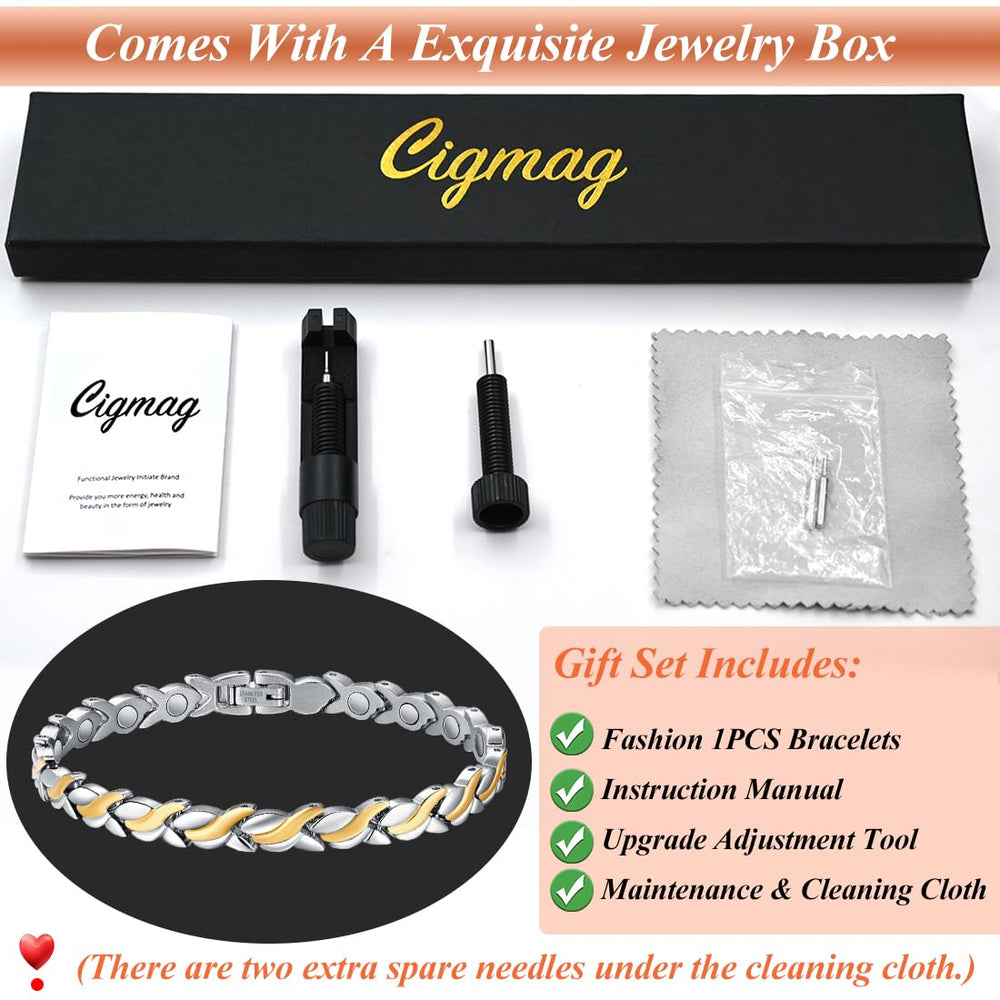 Cigmag lightweight wearable bracelet for comfortable daily use