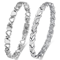 Cigmag magnetic bracelet for women with love-fishtail design offers everyday elegance.
