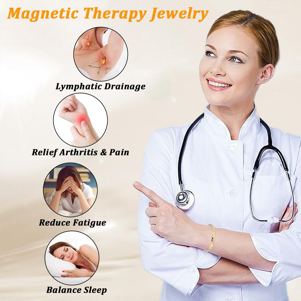 Pulsera Cigmag de cobre ajustable con diseño abierto para ajuste cómodo