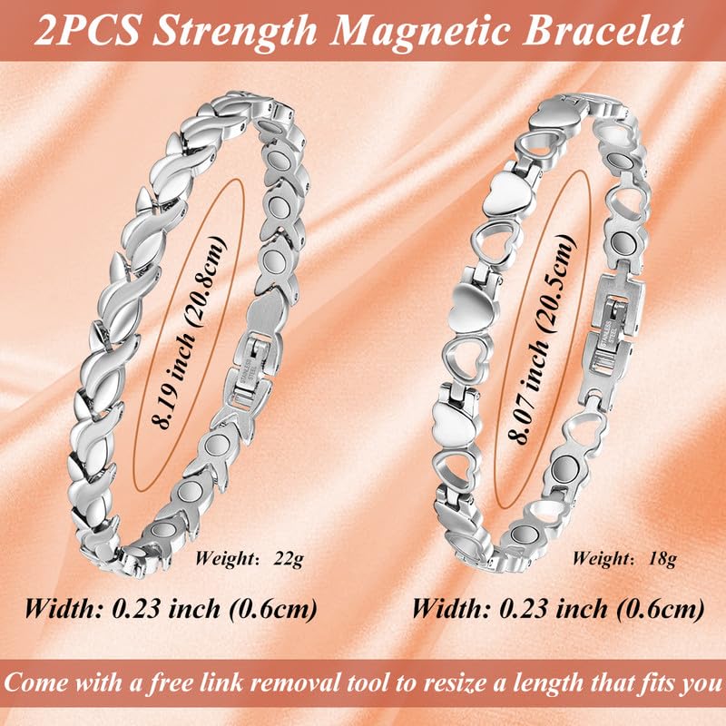 Cigmag magnetic bracelet is water resistant and durable for daily use.