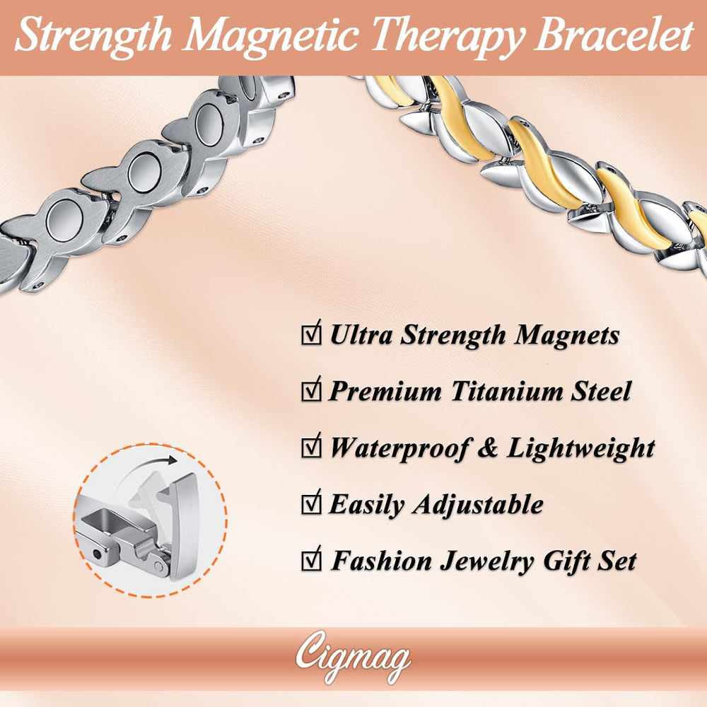 Cigmag waterproof and durable bracelet for all-day wear