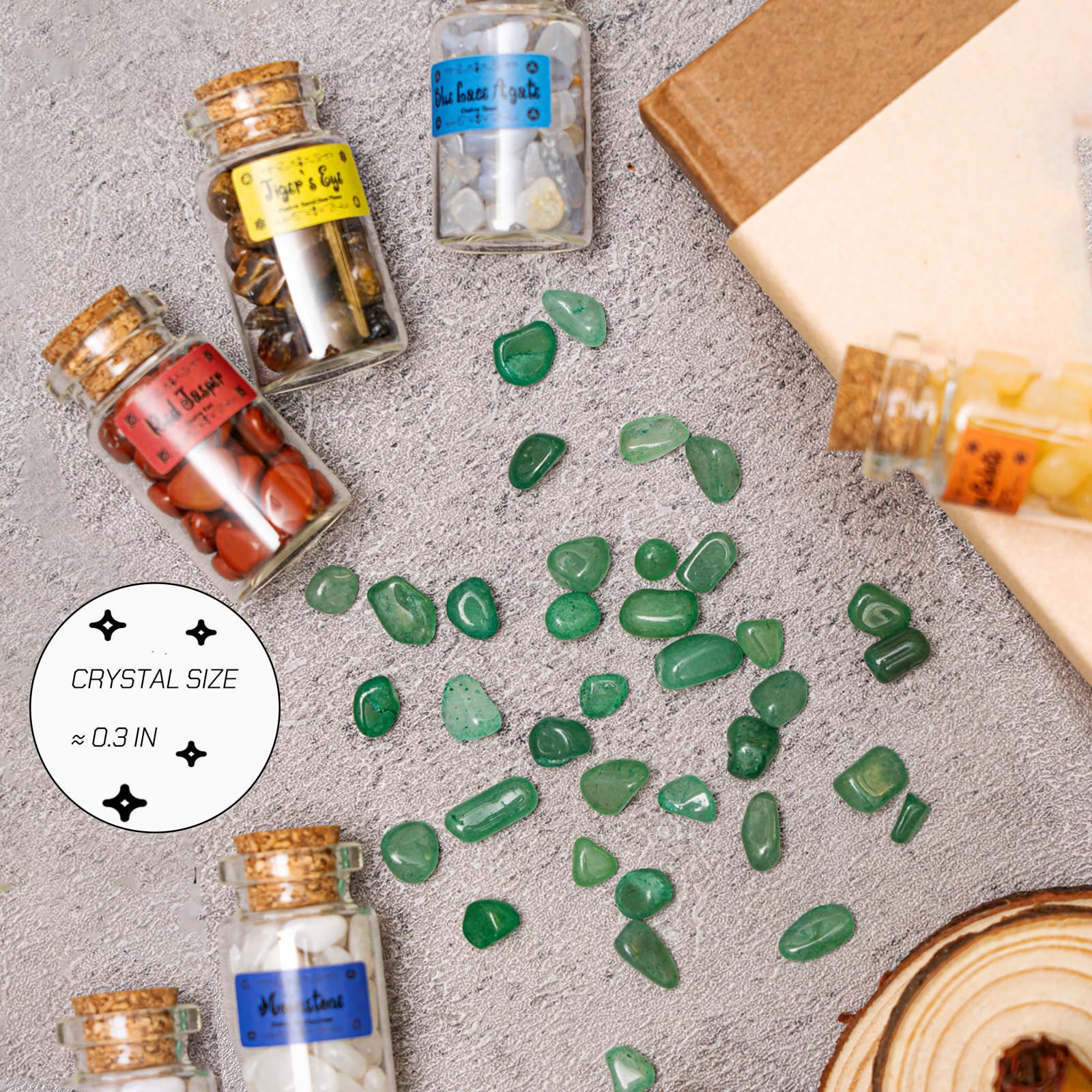 Cikuco crystal guide included for easy reference during use