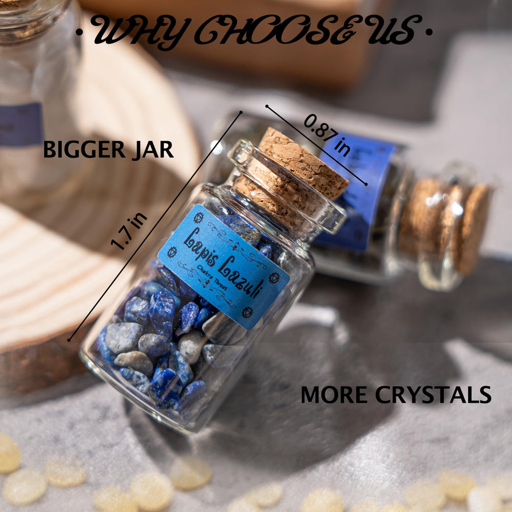 Cikuco gift-ready crystal box highlighting organized, labeled stones