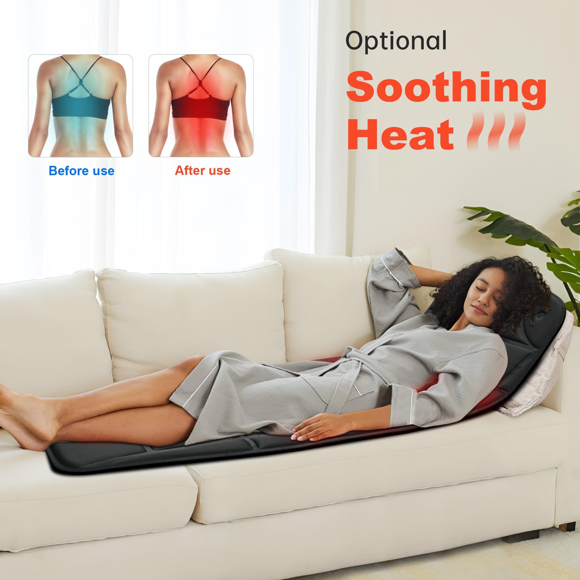 CILI Dual-heat Pads provide targeted warmth during a soothing session.