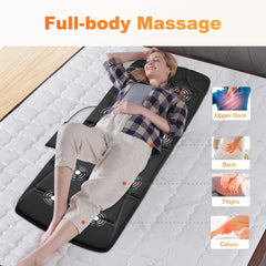 CILI foldable massage mat shows portable design for bed, sofa, or chair.