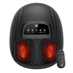 CILI foot massager with heat on soles and tops for soothing warmth after workouts.