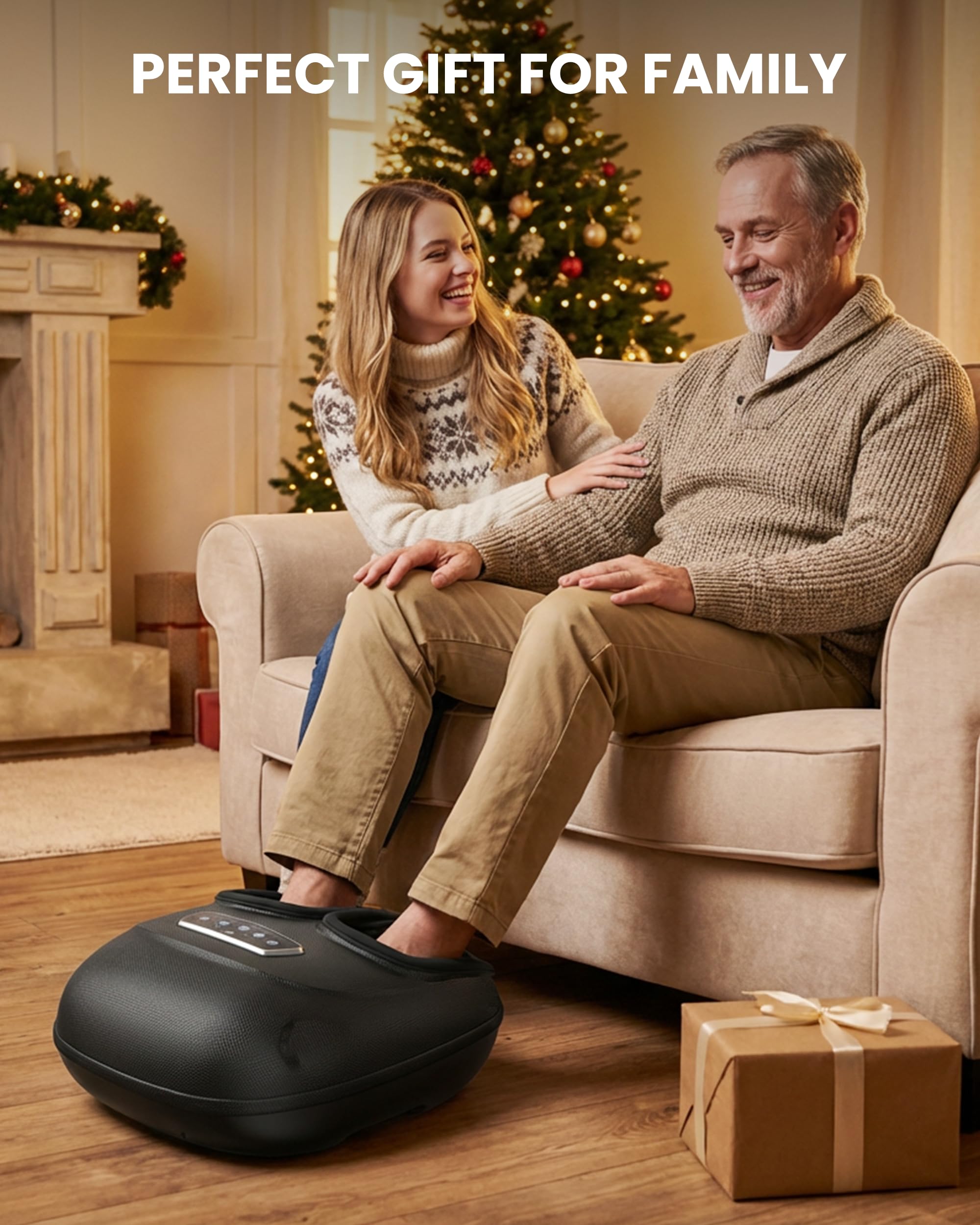 CILI foot massager size up to 13 fits larger feet comfortably.