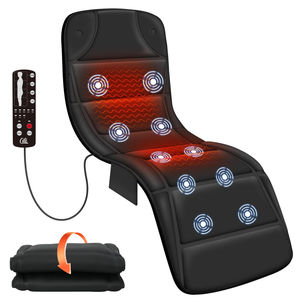 CILI full body massage mat with heat for comprehensive home relaxation.