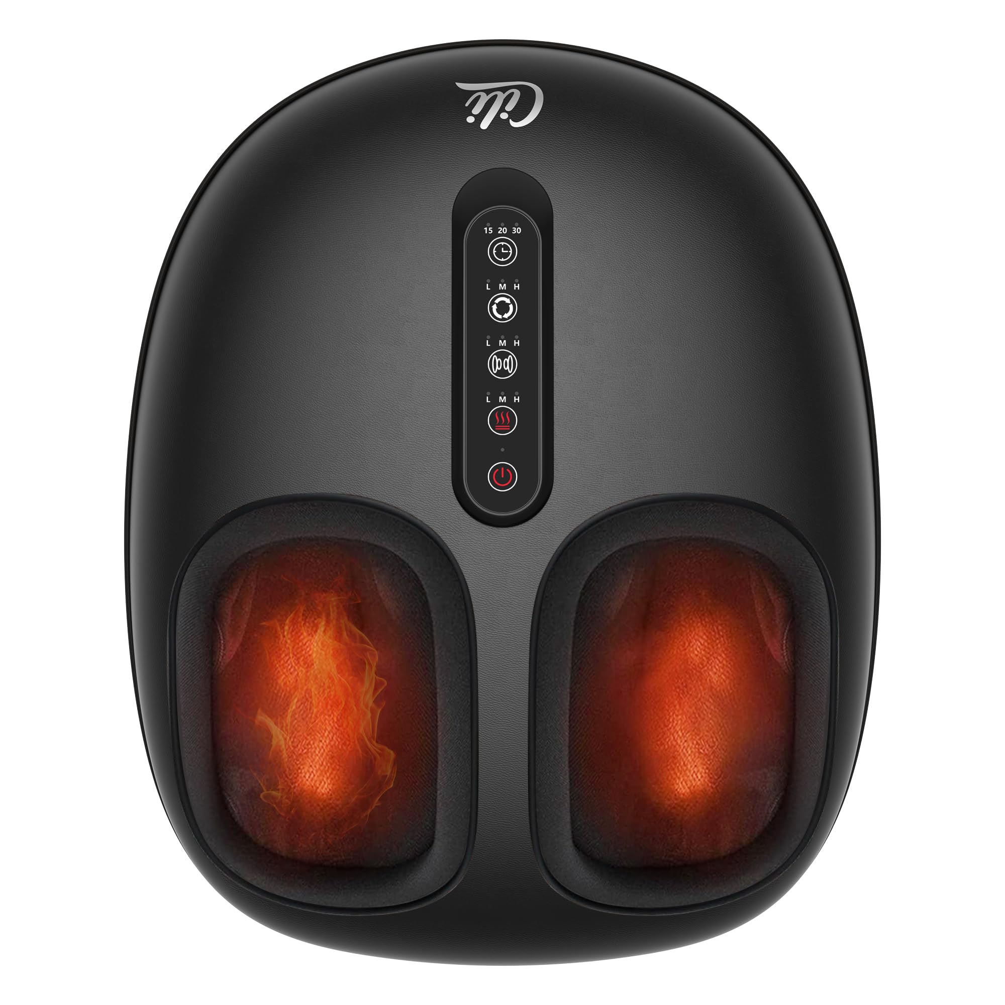 CILI Shiatsu Foot Massager with heat delivering deep kneading on soles and arches