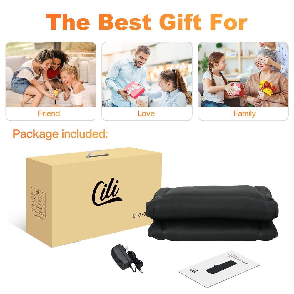 CILI skin-friendly material keeps contact comfortable during extended sessions.