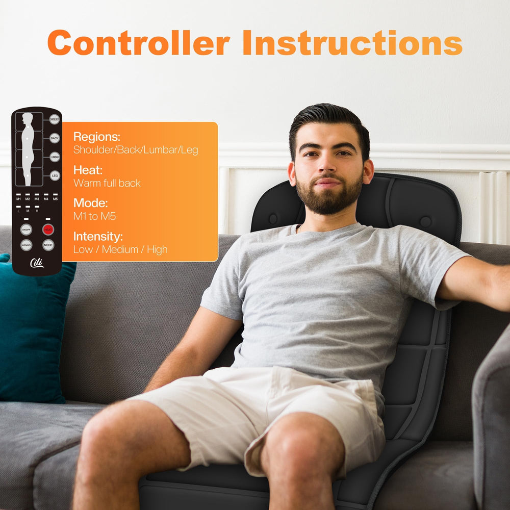 CILI versatile-use mat for bed, chair, or sofa anytime.