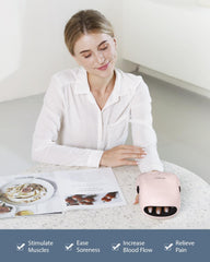 CINCOM hand massager with four massage heads for full-hand kneading