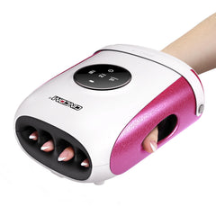 Cincom hand massager front view shows portable cordless relief for home use