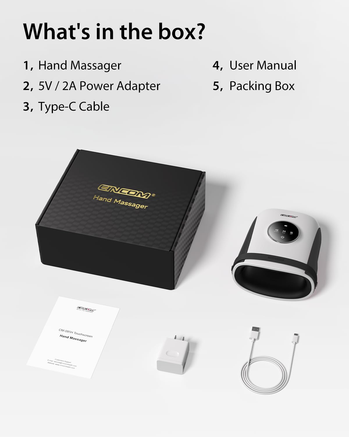 CINCOM Hand Massager makes a thoughtful gift for women.