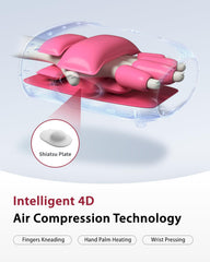 Cincom hand massager with heat therapy provides warm massage for tense hands
