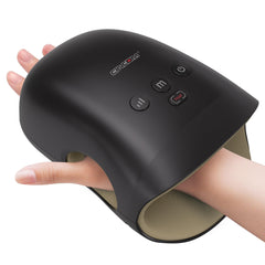 CINCOM hand massager showing four kneading heads for full-hand relief