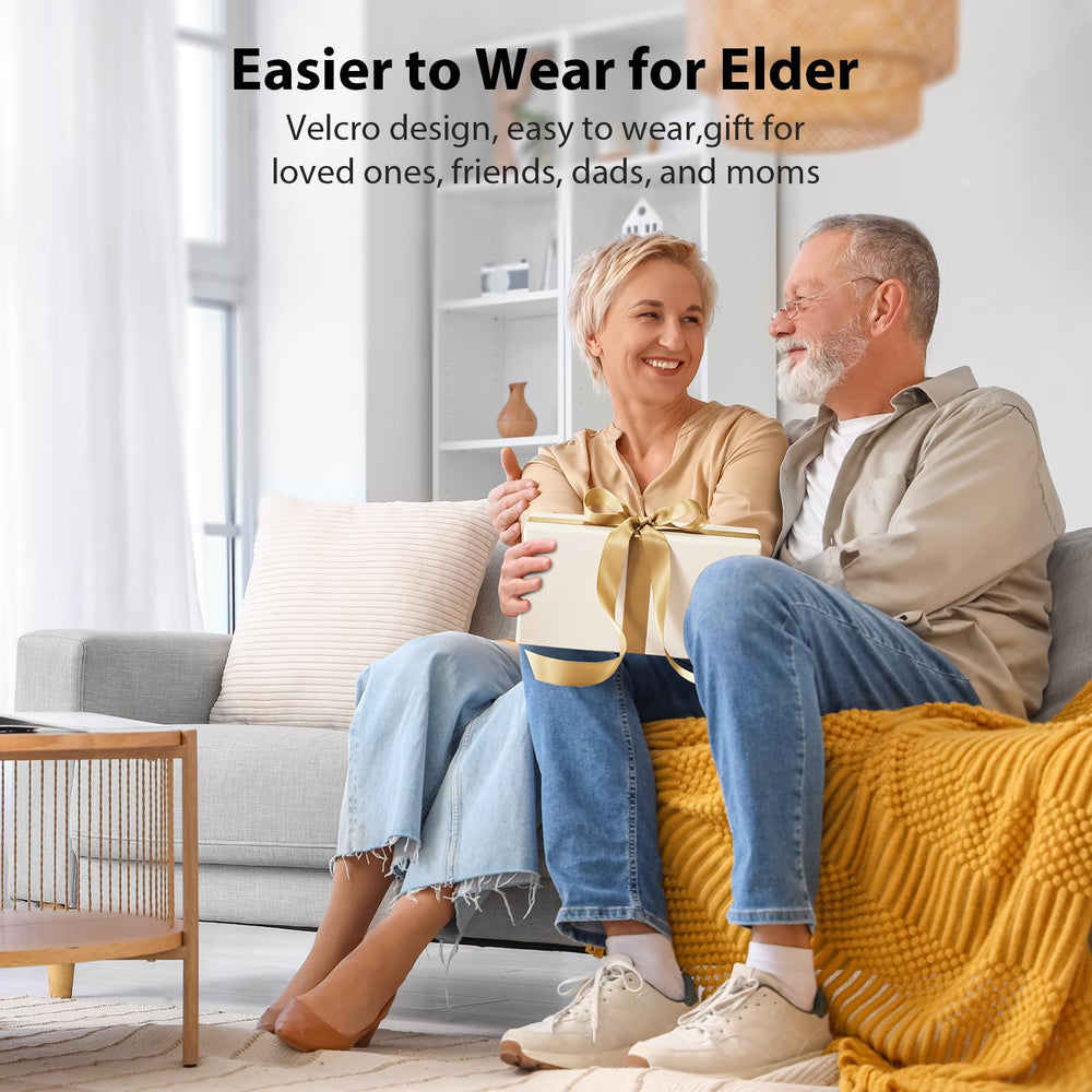 CINCOM leg massager with adjustable Velcro for secure fit