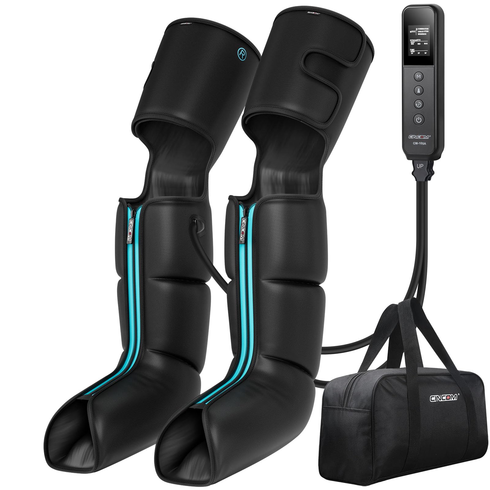 CINCOM leg massager foot section for soothing relaxation and improved circulation
