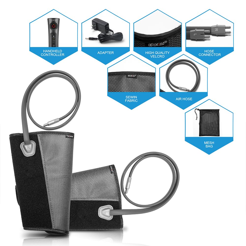 CINCOM leg massager packaging makes a thoughtful gift for loved ones.