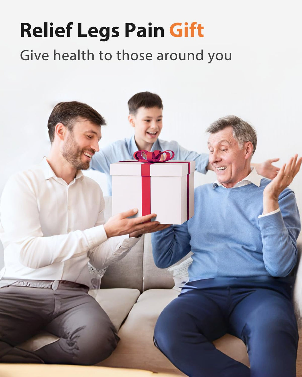 CINCOM leg massager gift-ready packaging ideal for wellness gifts