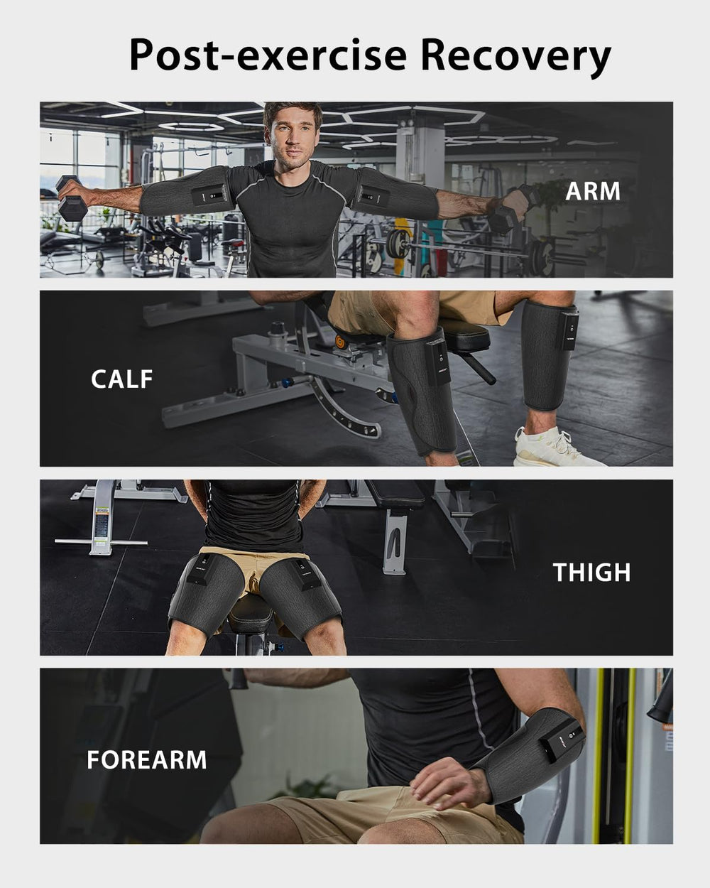 CINCOM leg massager heat levels personalize comfort and tension relief.