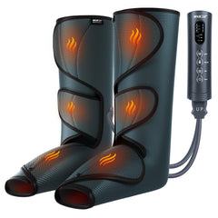 CINCOM leg massager with heat therapy soothing calves and feet