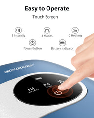 CINCOM seven-airbag system delivering finger and palm pressure.