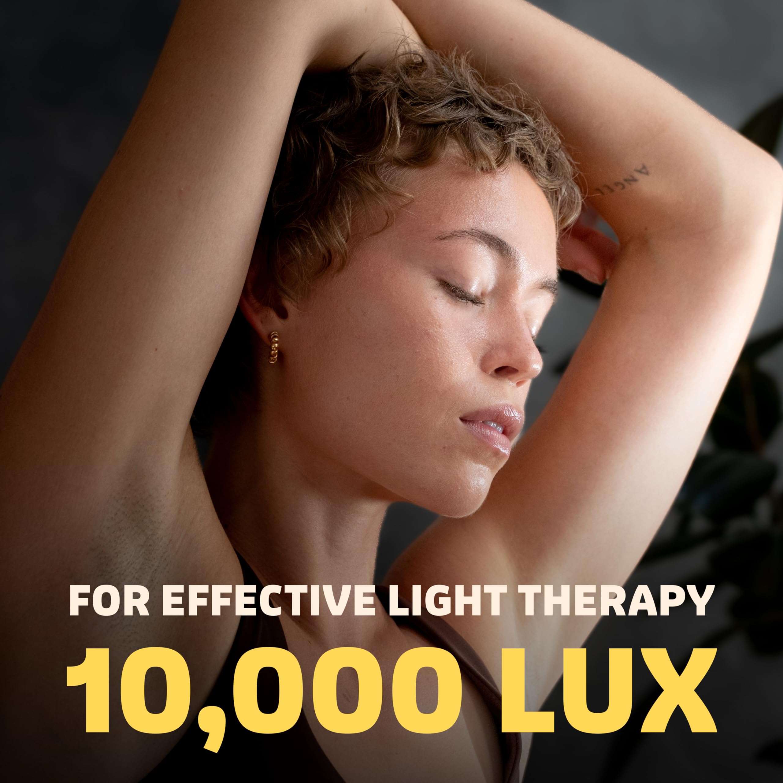 Circadian Optics Lumine 10,000 lux brightness for daytime alertness
