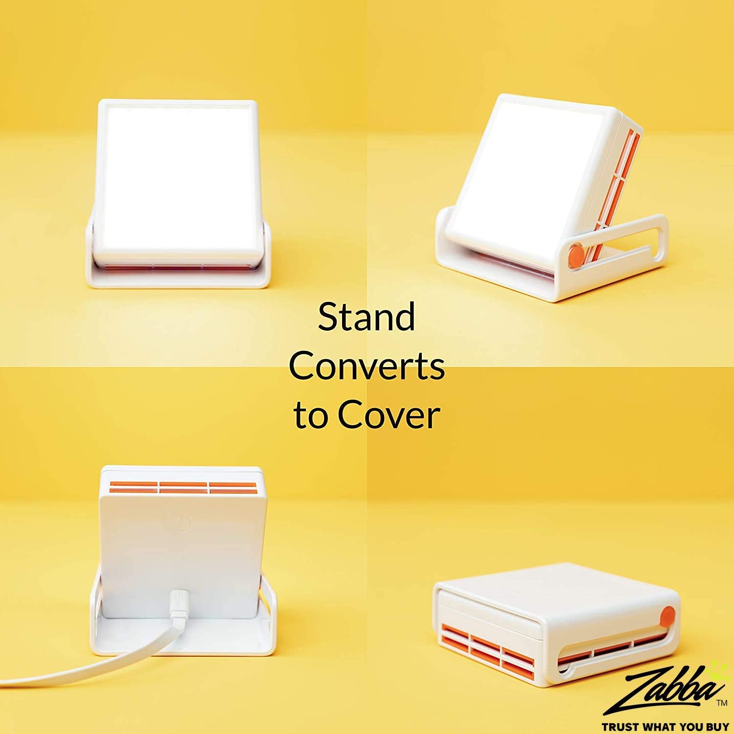 Compact Luxy design enhances a modern desk setup.