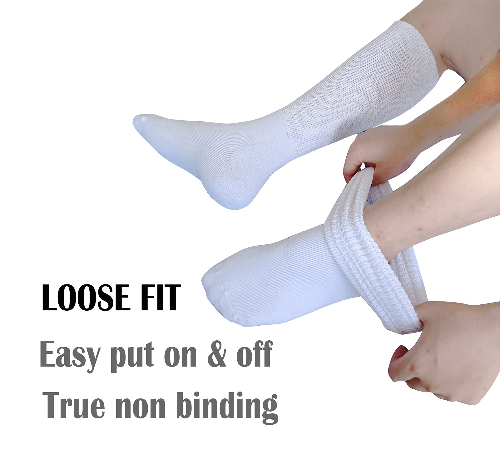 CIRZUEX diabetic-friendly socks support sensitive feet daily.