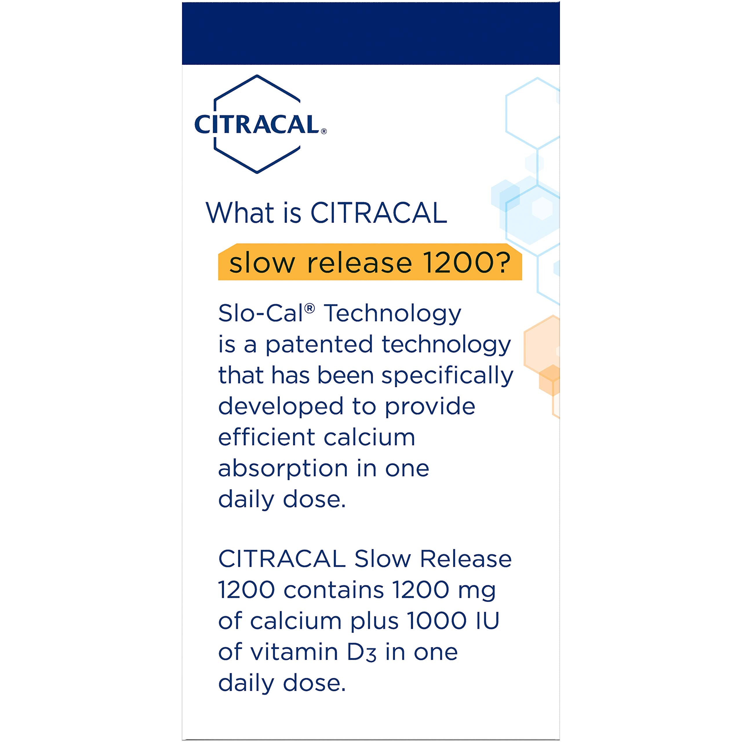 Citracal bottle side view highlighting compact container for daily use