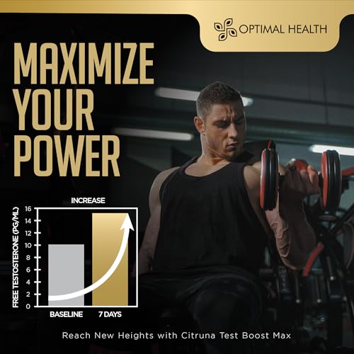 Citruna Test Boost Max capsules for energy and performance