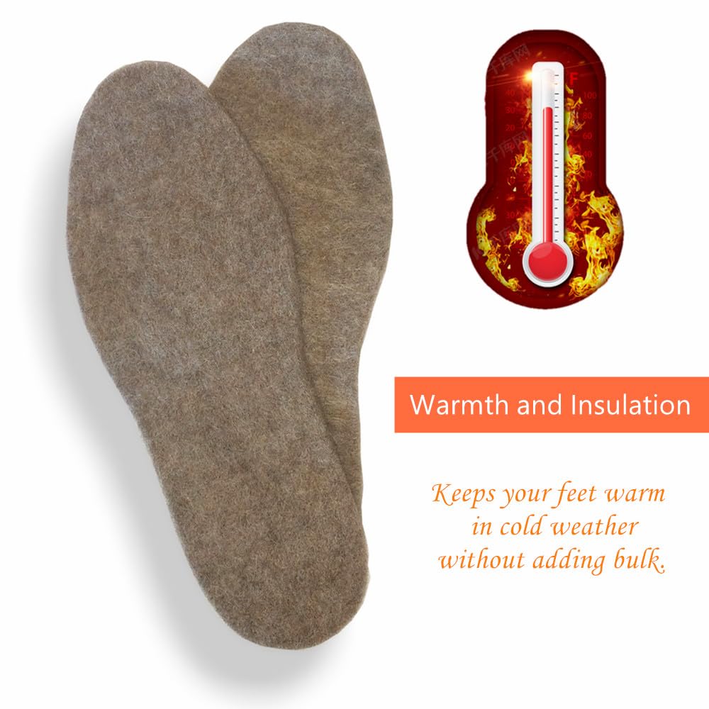 CJMILADO winter insole ideal for cold commutes and daily activities.