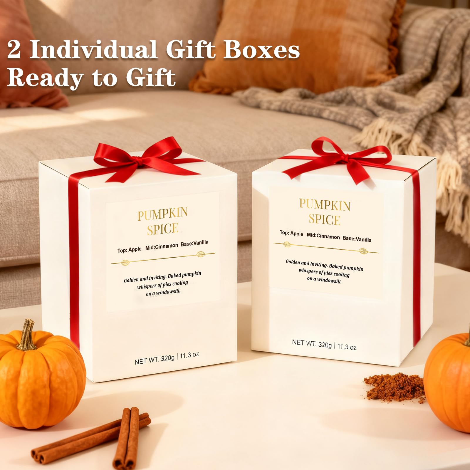 CJVIUS candle provides long-lasting glow for baths and evenings.