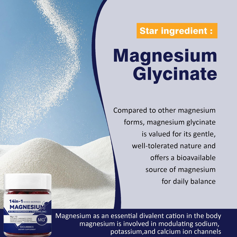 CKPCKP Calmansa Magnesium gummies front label highlighting the product