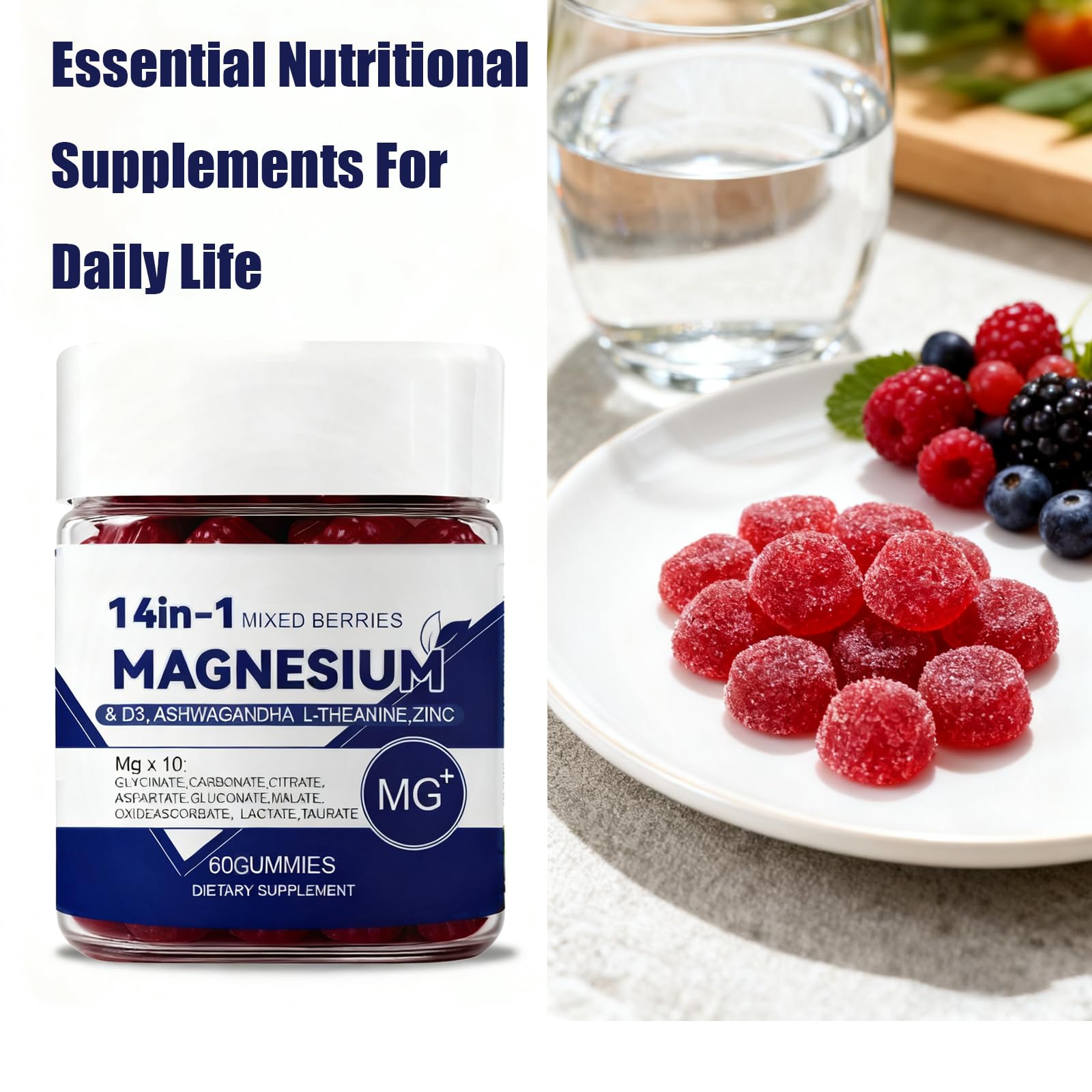 CKPCKP Calmansa Magnesium gummies packaging box for convenient daily use
