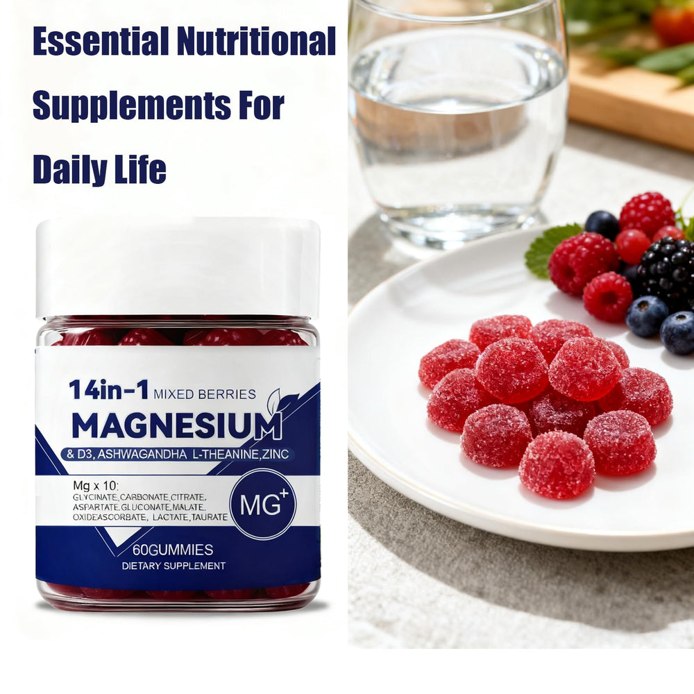 CKPCKP Calmansa Magnesium gummies packaging box for convenient daily use