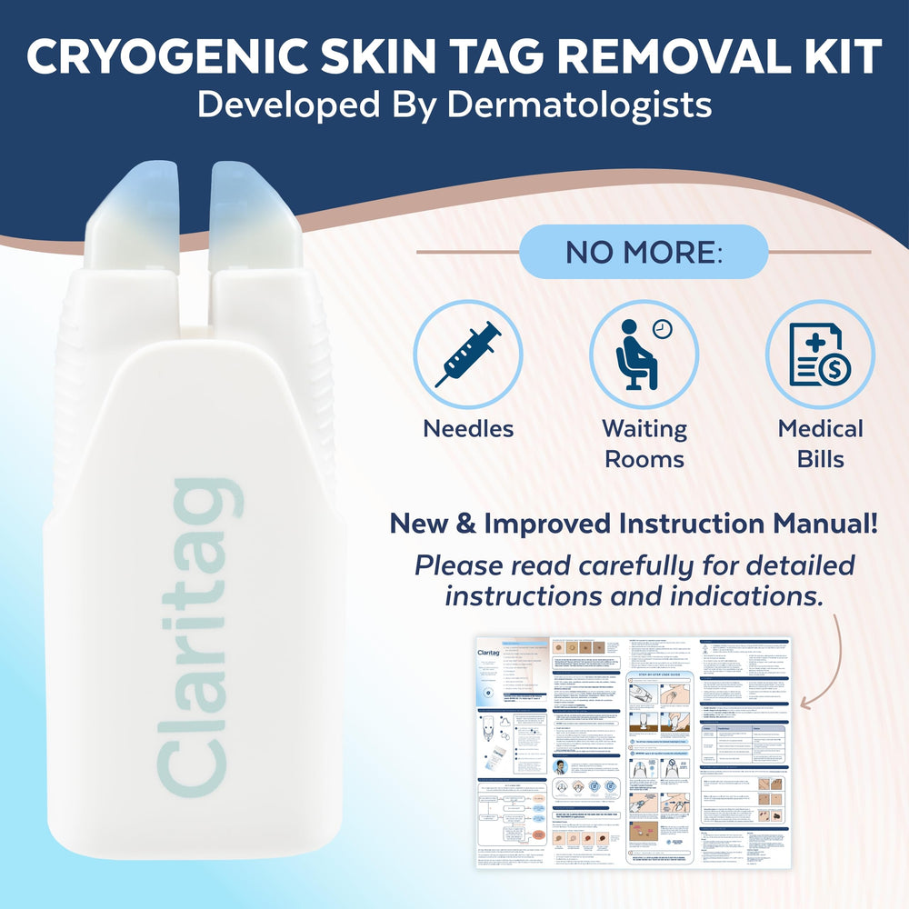 Claritag usage steps overview helps users treat skin tags safely