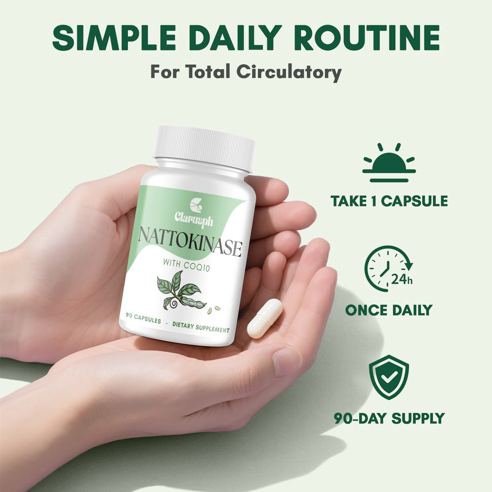 Clarusph bottle pour action showing easy daily intake
